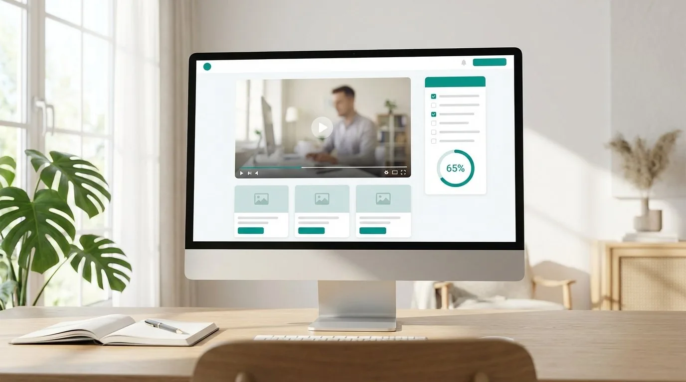 Plateforme de formation — Espace élève