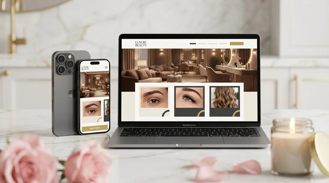 Site premium + back-office — Salon de beauté