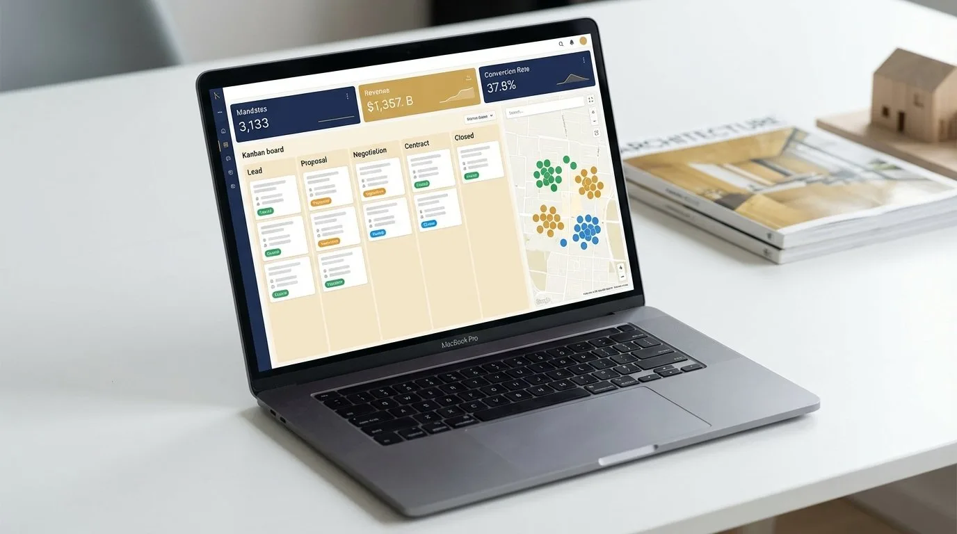 CRM métier + site vitrine — Transaction